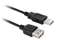 KPO2783-0,8 Kabel USB typ A wtyk - gniazdo 0,8m