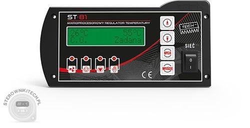 TECH sterownik regulator pieca c.o. ST-81 kc121 na Arena.pl