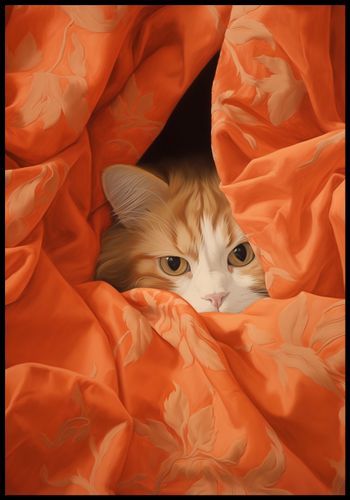 Plakat 68x98cm Ukryty Kot na Arena.pl