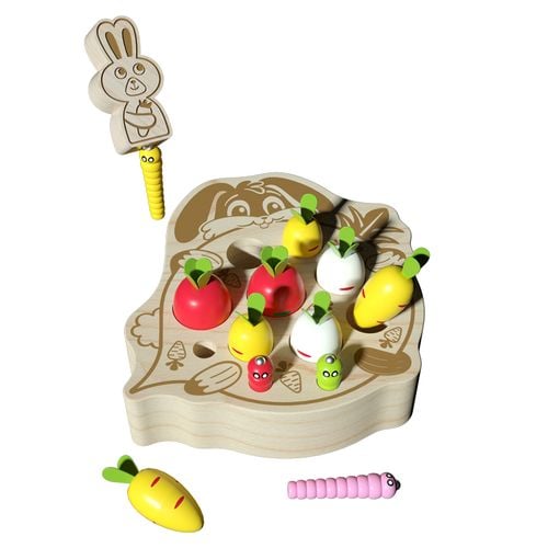łapanie robaczków gra logiczna zręcznościowa królik marchewki jhtoy-566 na Arena.pl