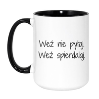 Duży Biało-Czarny 450 ml