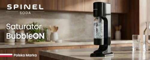 SATURATOR SPINEL SODA BubbleON DO GAZOWANIA WODY - 2x BUTELKI na Arena.pl