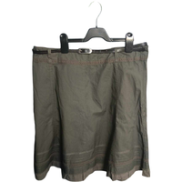 Spódnica Midi Bawełniana Wygodna Stylowa Wytrzymała Zielony 44