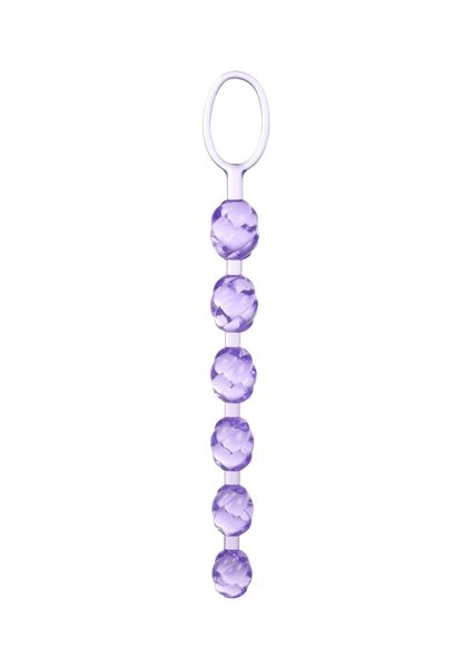 Plug/Kulki-Swirl Pleasure Beads Purple zdjęcie 1