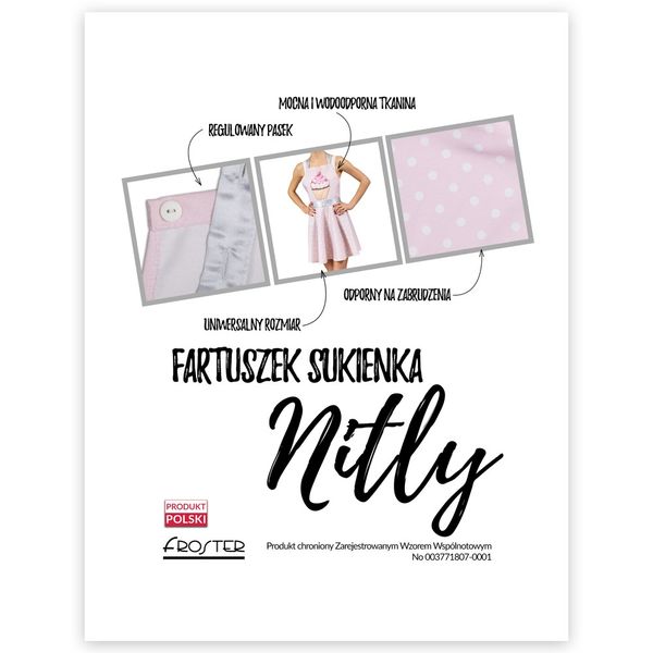 FARTUSZEK SUKIENKA DLA NIEJ - NITLY FOLK zdjęcie 11