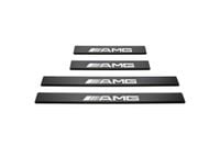 Listwa progowa MERCEDES E W124 AMG Stal nierdzewna 304 carbon 4szt