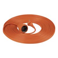 przedłużacz ogrodowy 10m omy 2x1mm2 ip20 pomarańczowy - on-ges-3/10m