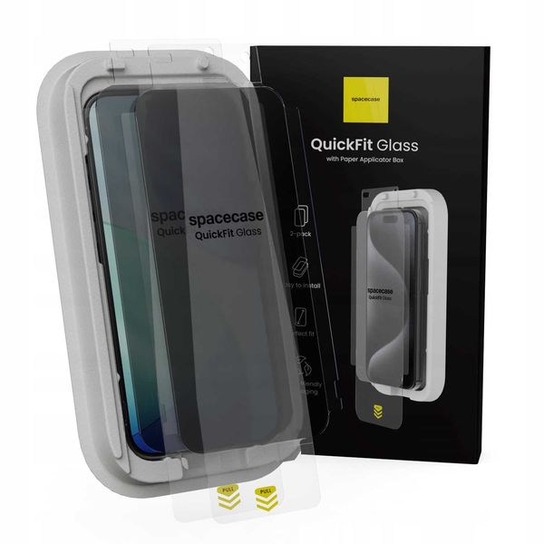 Spacecase Quickfit Privacy Glass Iphone 16 Pro / 17 / 17 Pro zdjęcie 12