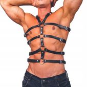 2 x Uprząż Męska Harness Na Tors Pasy BDSM Sex Dominacja