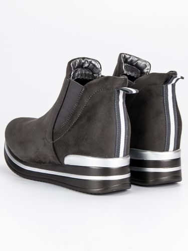 BOTKI SZTYBLETY NA PLATFORMIE Rozmiar - 41 na Arena.pl