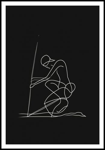 Plakat 68x101cm Linia na Arena.pl