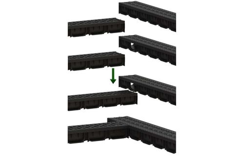 Odwodnienie liniowe Spark Easy2 DN100 z rusztem plastikowym kl. A15 na Arena.pl