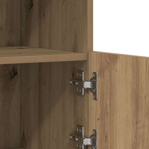 Bufet Brązowy 81 x 37 x 67 cm Materiał drewnopochodny na Arena.pl