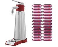 PROFESJONALNY SYFON DO BITEJ ŚMIETANY ISI THERMO XPRESSWHIP + 24 NABOJE N2O