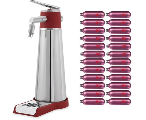 PROFESJONALNY SYFON DO BITEJ ŚMIETANY ISI THERMO XPRESSWHIP + 24 NABOJE N2O na Arena.pl