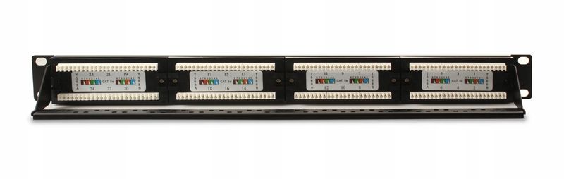 PATCH PANEL UTP CAT.5E 24 PORTY GETFORT zdjęcie 3