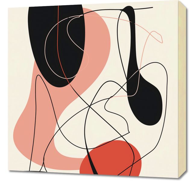 Obraz 60x60cm Wibracje Abstrakcji zdjęcie 1