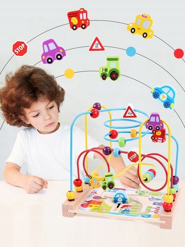 Zabawka edukacyjna układanka labirynt na Arena.pl