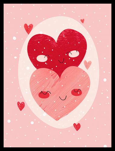 Plakat 30x40cm Ciepło Serca na Arena.pl