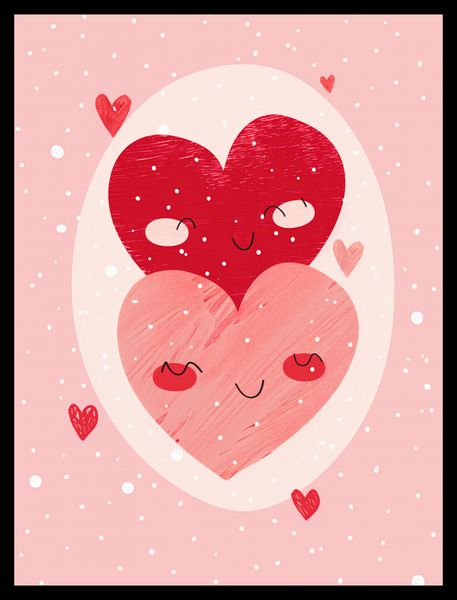 Plakat 30x40cm Ciepło Serca zdjęcie 2