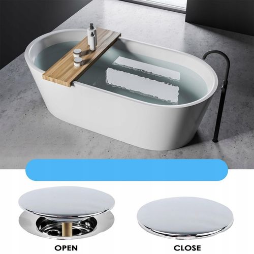 Korek do wanny do syfonu wannowego automatycznego standard na Arena.pl