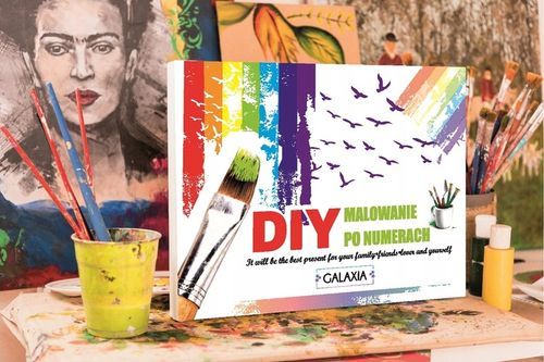 MALOWANIE PO NUMERACH Z RAMĄ Obrazy Do Malowania Po numerach OBRAZ 40x50 na Arena.pl