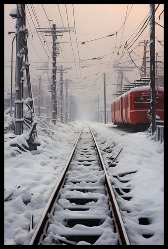 Plakat 40x60cm Podróż po Torach na Arena.pl
