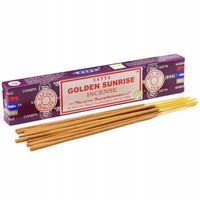 INDYJSKIE KADZIDEŁKA SATYA ZŁOTY WSCHÓD SŁOŃCA GOLDEN SUNRISE 15 G