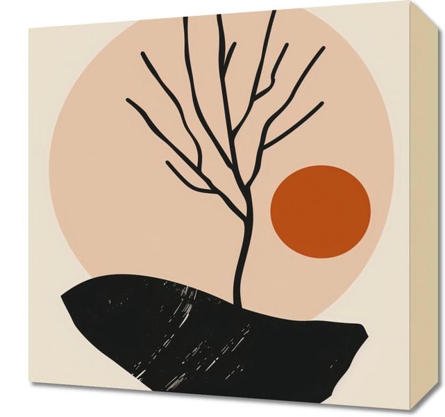 Obraz 40x40cm Nagie Drzewo zdjęcie 1