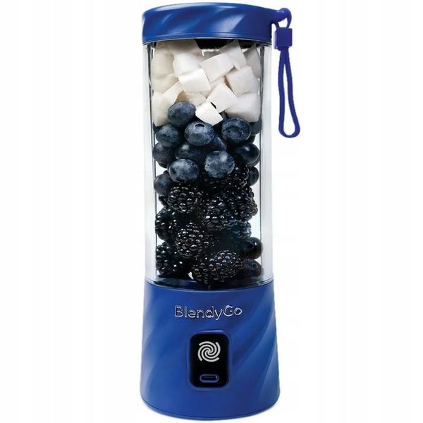ORYGINALNY Blender Kielichowy BlendyGo 3 250 W Niebieski Granatowy zdjęcie 2