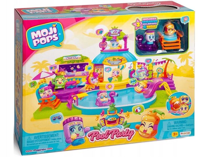 Zestaw figurek MAGIC BOX Moji Pops Pool Party zdjęcie 1