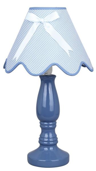 Lola lampka gabinetowa 1x40W E14 niebieska zdjęcie 1