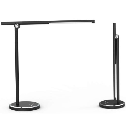 LAMPA biurkowa SMART 8358 Nowodvorski regulowana LAMPKA stojąca LED 8W 3000K-6000K z portem USB czarna na Arena.pl