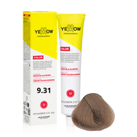 ALFAPARF YELLOW Farba do włosów 9.31 - Bardzo jasny złoty popielaty blond