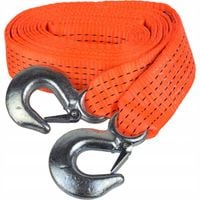 Pas holowniczy GEKO G02391 linka 5T 5 m z hakami do auta SUV terenówki