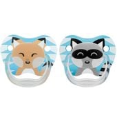 DR BROWN'S Smoczek PreVent 0-6 miesięcy kolekcja zwierzęta 2-pak kolor niebieski