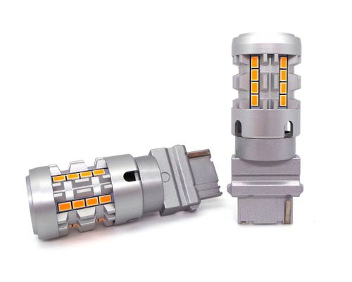 żarówka LED 3156, P27W 12-24V bez błędu pomarańczowa 100% CANBUS na Arena.pl