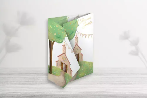 Karnet A5 Komunijny, Kościół na Arena.pl