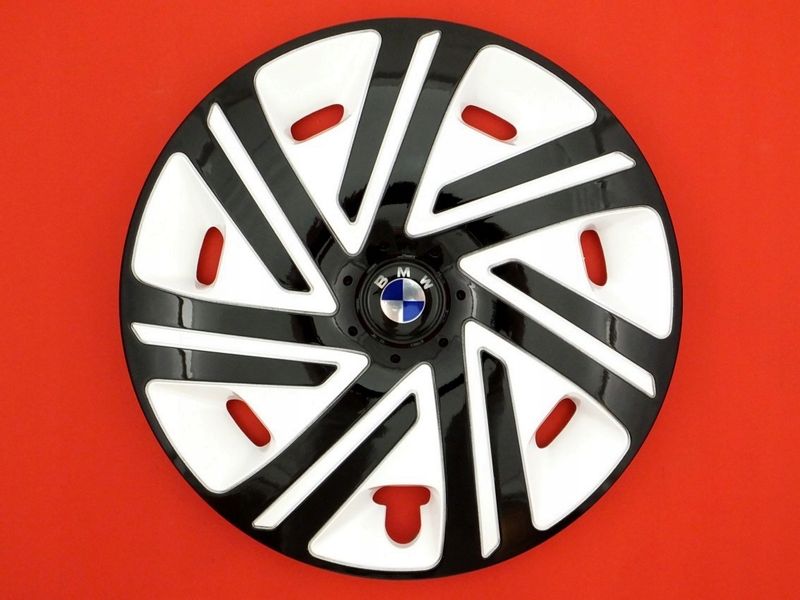 KOŁPAKI 16'' BMW E46 E90 E60 E87 F20 X1 BIAŁE CKB zdjęcie 2