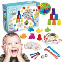 Pojazdy zestaw do nauki liczenia kolorów Wesoła zabawa PREZENT dla Chłopca