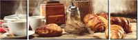 90CM 80 OBRAZ 3 ELEM SMAKOWITE ŚNIADANIE ŚCIENNY