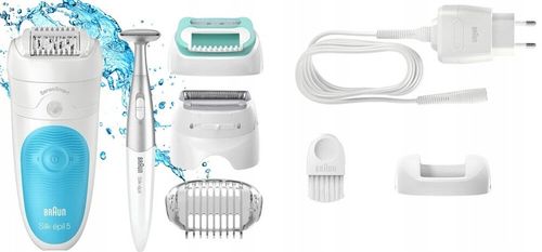 Depilator Damski Braun Silk-épil 5 5-810 na mokro na sucho GOLARKA TRYMER na Arena.pl