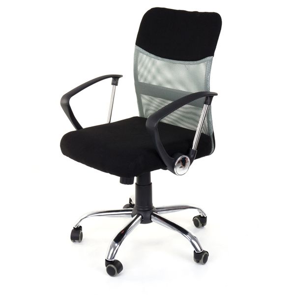 Fotel biurowy - 2502 - czarny zdjęcie 1