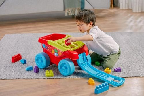 Mega Bloks Wózek - Sorter kształtów na Arena.pl
