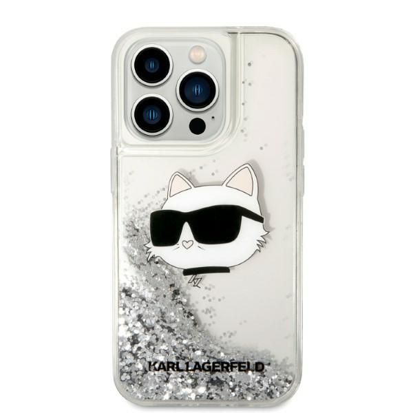 Etui Karl Lagerfeld do iPhone 14 Pro Max, Srebrny zdjęcie 3