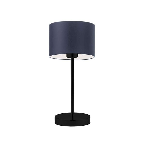 Srebrna lampka nocna z abażurem NICEA zdjęcie 13