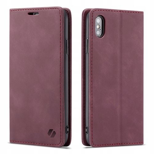 ETUI Z KLAPKĄ SPACECASE WALLET CASE SKÓRZANE CASE DO IPHONE X/XS na Arena.pl
