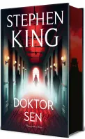Książka horror - Doktor Sen Stephen King - wydanie z ilustrowanymi brzegami