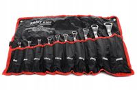 KRAFT&DELE KLUCZE DWUSTRONNIE-OCZKOWE 6-32MM ZESTAW 10 ELEMENTÓW KD10929