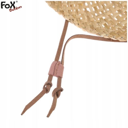 KAPELUSZ KOWBOJSKI SŁOMIANY SŁOMKOWY ze Sznurkiem MFH FOX OUTDOOR BROWN na Arena.pl